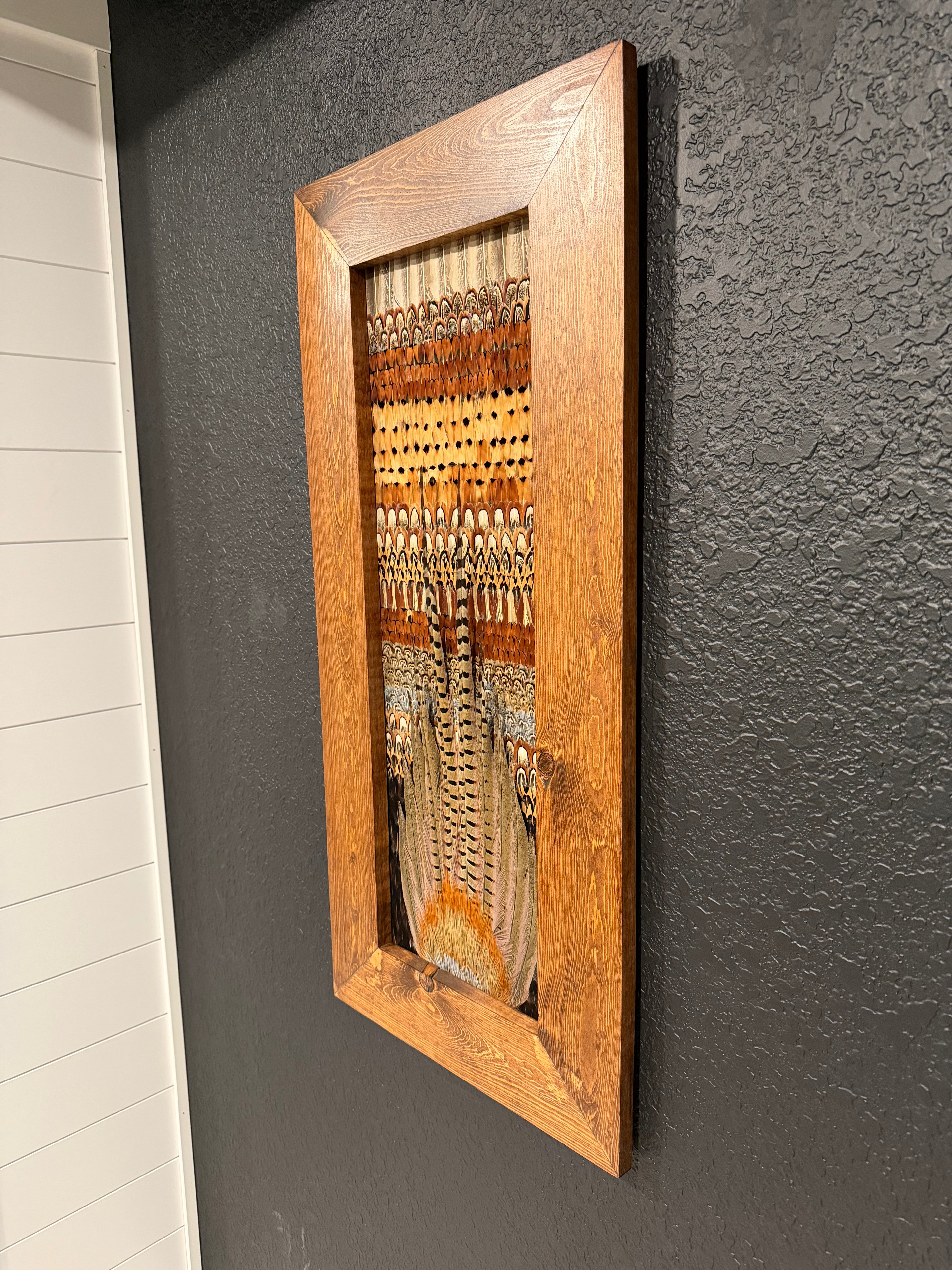 Pheasant Feather Frame 002